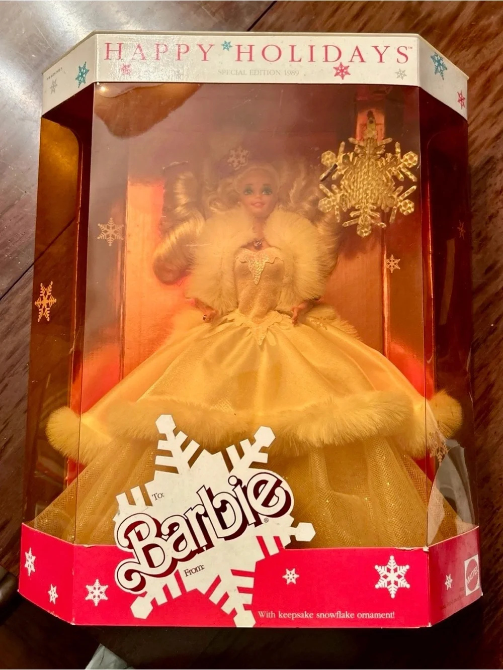 Barbie Gold Holiday Gown Special Edition - Barbie